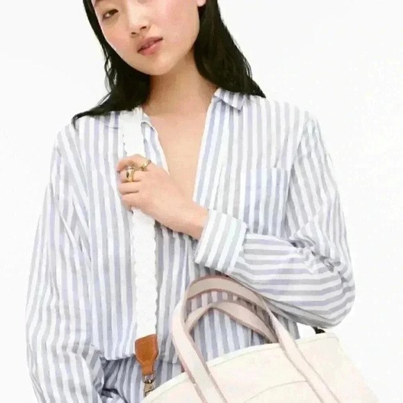 NWT J. Crew Nautical Braided-Rope Bag Strap - Picture 3 of 3